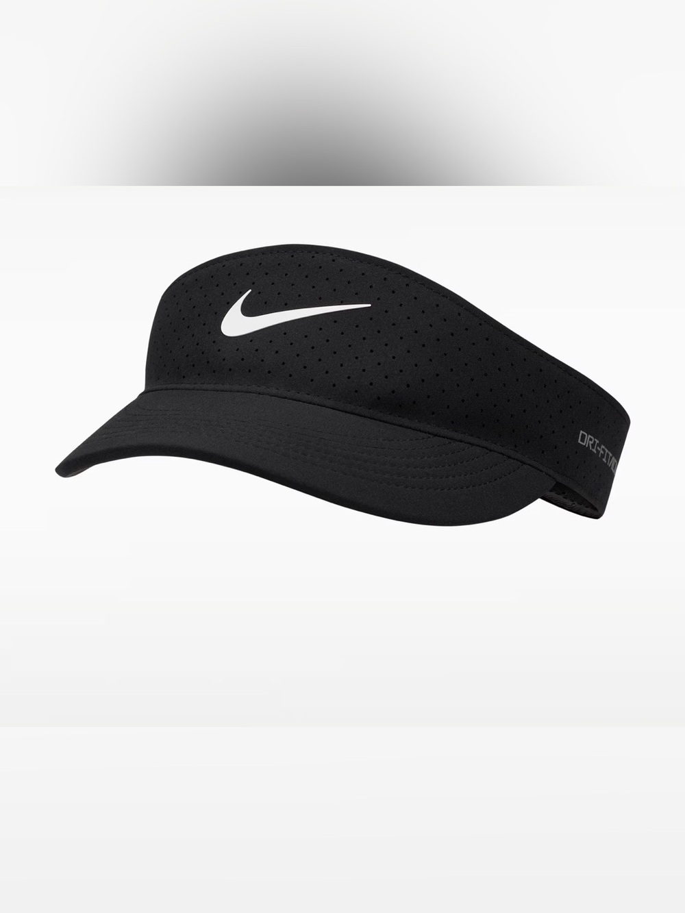 Nike Unisex DRI-FIT Ace Golf Tennis Visor L/XL Black FV5586-010 Adjustable New